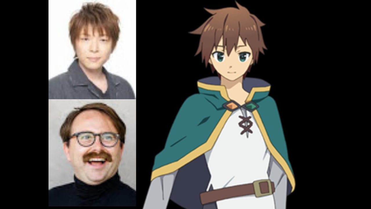 Anime Voice Comparison- Kazuma Satou (Konosuba) 