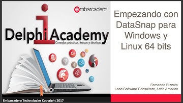 Empezando con DataSnap para Windows y Linux de 64 bits