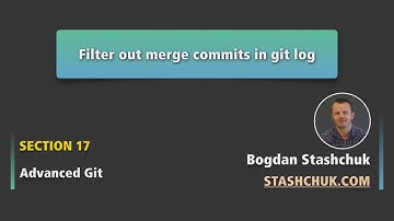 Git filter out merge commits in Git log | Advanced Git - 06