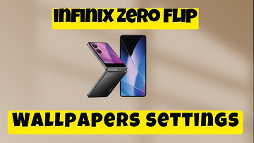 Wallpaper change infinix Zero Flip || How to change wallpapers || Wallpapers settings