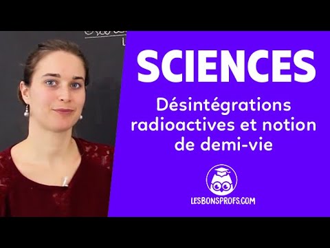 Désintégrations radioactives et