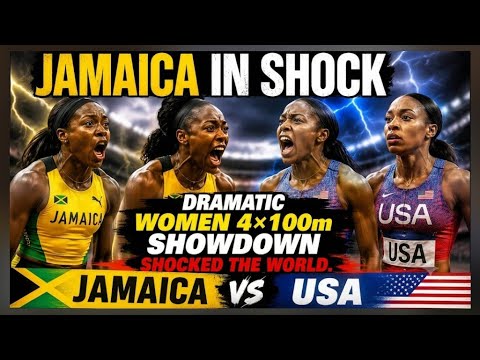 MUST SEE! 🇯🇲JAMAICA VS 🇺🇸USA | THE FASTEST WOMEN'S 4×100m FINALS IN HISTORY! SHOCKING THE WORLD!