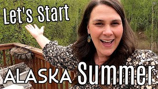 Alaska Summer Begins! | We Have SO Much To Do! * Beehive Update & Cook W/ Us