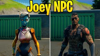 Joey NPC 8 Location in Fortnite