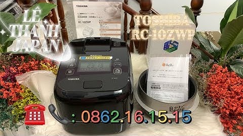 Siêu Phẩm Xoong Chuông 2 Đáy (Phi Thuyền) TOSHIBA RC-10ZWP Mới 100% ☎️📞: 0862.16.15.15