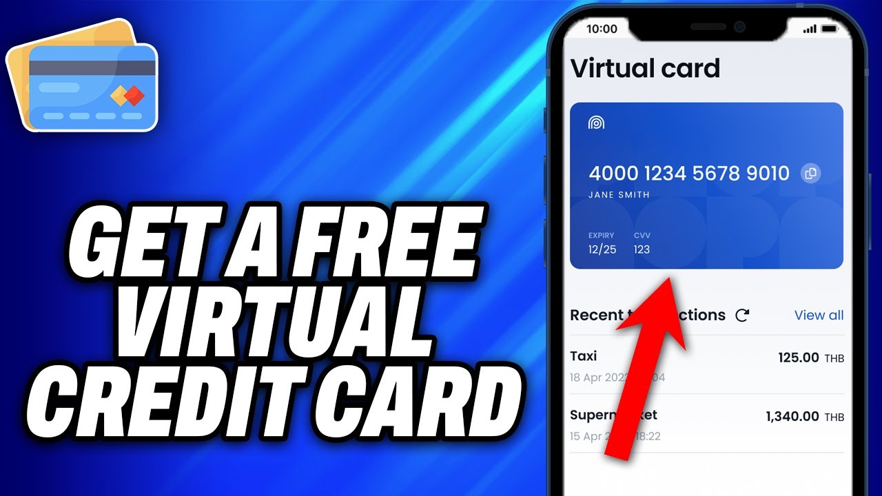 How To Get A Free Virtual Credit Card - Easy Fix - YouTube