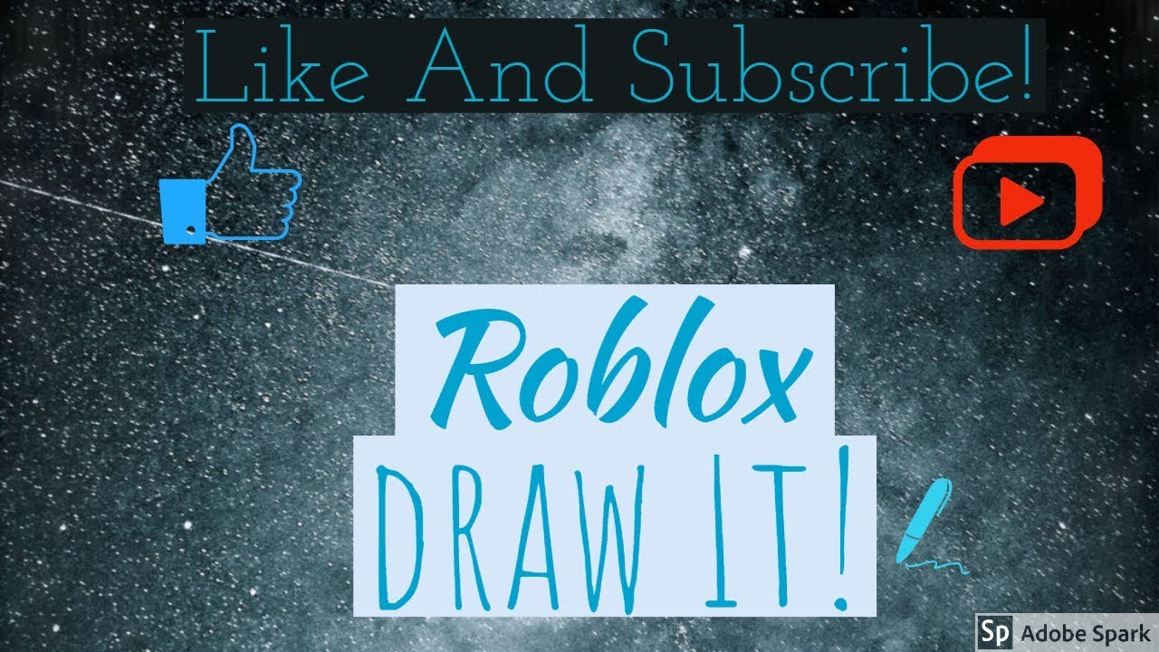 Roblox Draw It YouTube