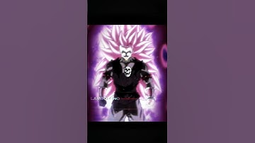 When Goku Ultra Instinct Meets Goku Black SSJ3…Things Get Crazy😳🔥#hungergamestiktok #goku #gokublack