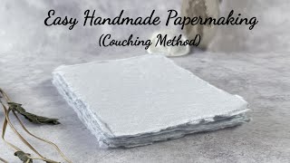 Unveiling the Craft: Handmade Paper with the Couching Method | Hunarkar Crafts
