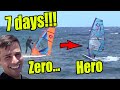 How good can you get in 7 days  windsurfing