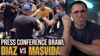 Chael Sonnen responds: Diaz vs Masvidal Press Conference Brawl