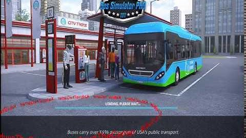 Bus Simulator pro 2017 Android &iOS gameplay