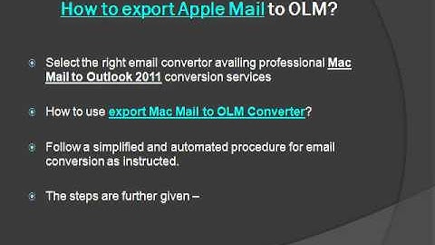 Apple Mail Export Mailbox | Export Mac Mail by Digital Tweaks