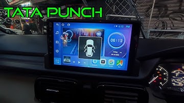 Tata 2022 new punch install with Canbas Android music system
