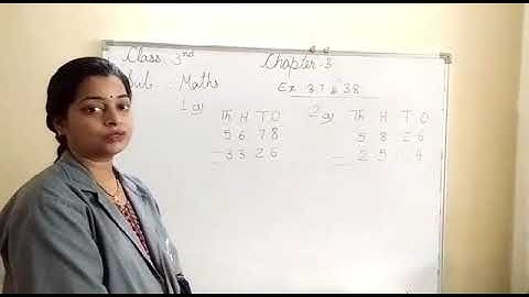 Class-3rd,sub.-Maths,chapter.-3:Subtraction , ex.-3.7,& 3.8,Date :11/9/21