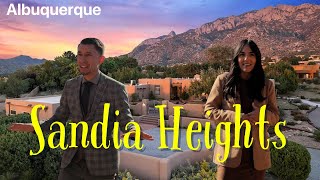 Touring a Luxury Southwest Adobe Dream Home in Sandia Heights in Albuquerque, NM!
