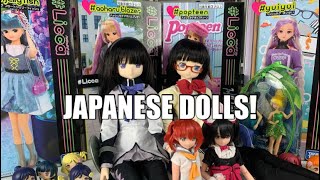 I BOUGHT DOLLS FROM JAPAN! Japanese doll haul (anime pureneemo, hybrid active figure, #licca chan)