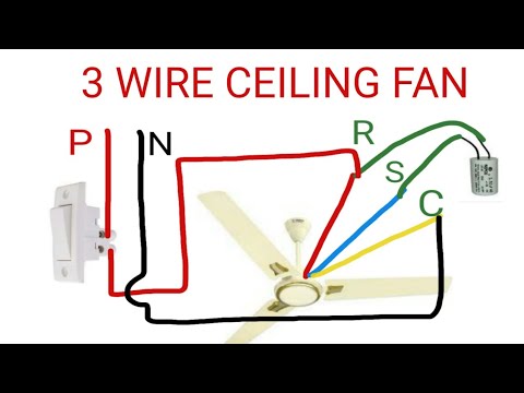 3 Wire Ceiling Fan Capacitor Diagram | Americanwarmoms.org