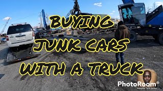BUYING JUNK CARS WITHOUT A TRUCK GANGSTER TURN JUNKER WE BUY JUNK CARS PART 1