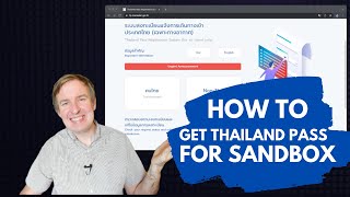 How to get Thailand Pass for Phuket Sandbox - Guide on filling in your application screenshot 2