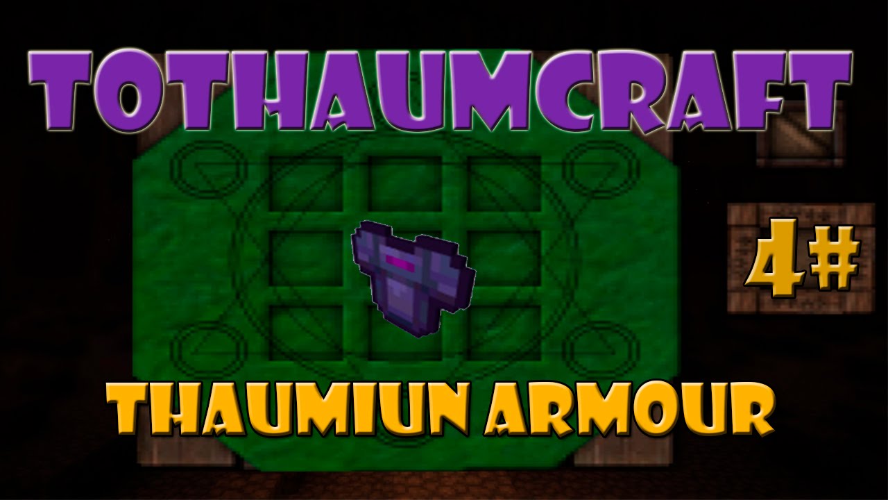 Minecraft (PTBR) - Tothaumcraft: Thaumium armour - Ep. 4# ark survival evolved admin commands