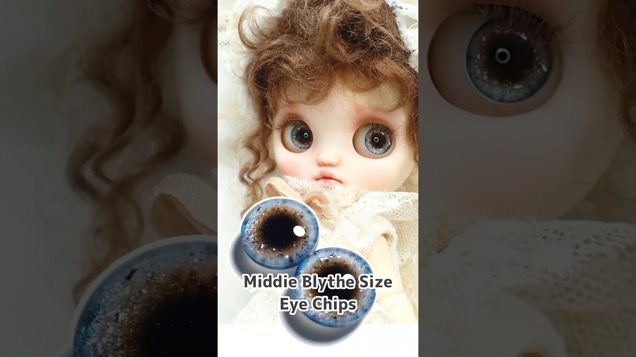 発売祈願！ミディブライスのアイチップ作ってます【CHERIE】Blythe