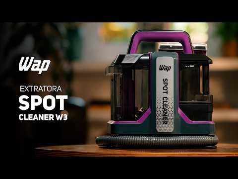 Derramou? Sujou? A WAP Spot Cleaner W3 resolve!