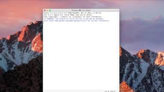 Downloading Python and Writing your First Lines of Code
