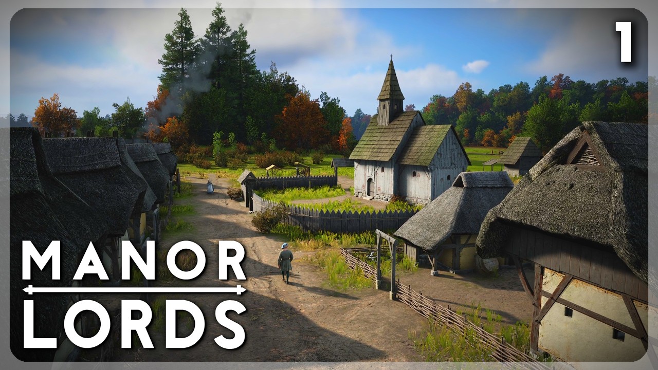 Starting a Medieval Village | Manor Lords NEW UPDATE | Ep. 01 (Relaxing ...