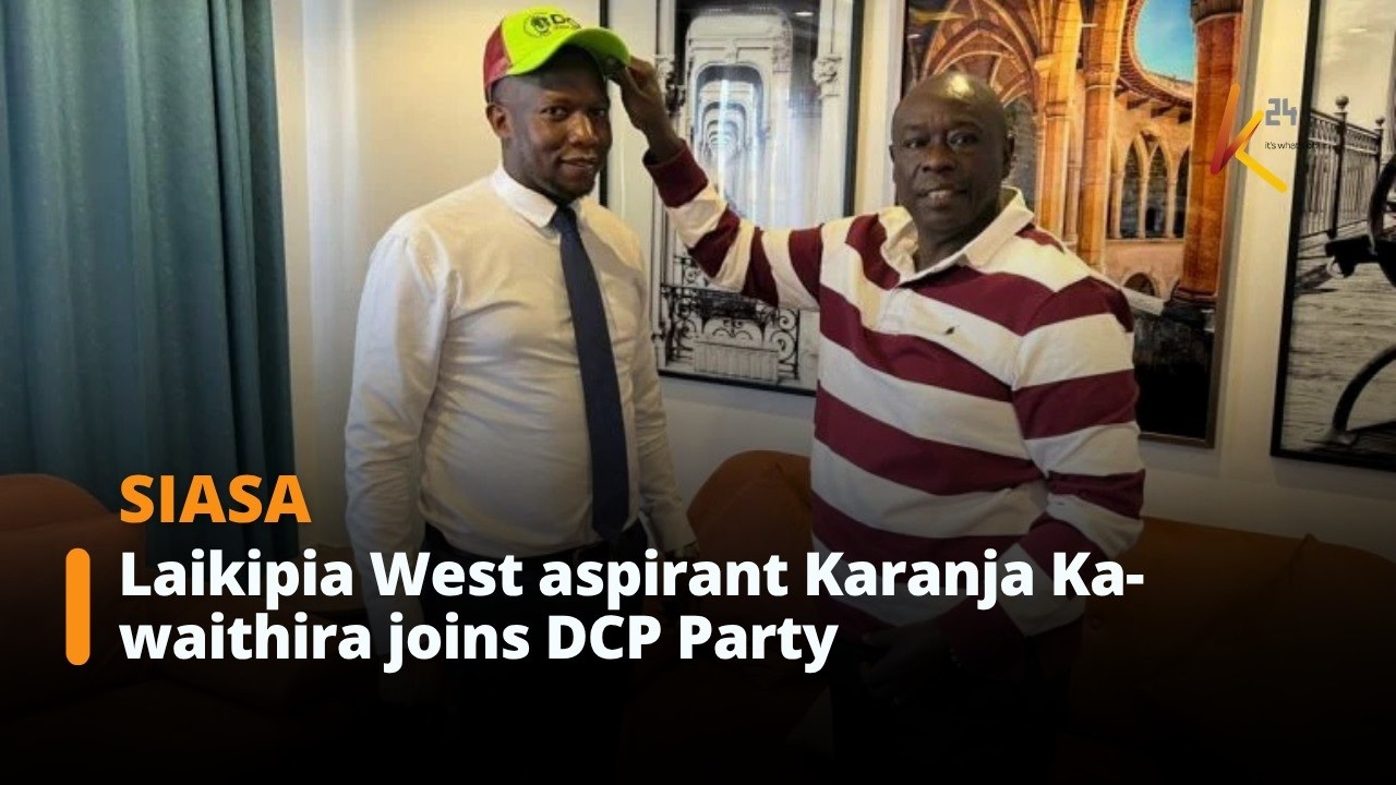 Laikipia West aspirant Karanja Ka-waithira joins DCP Party