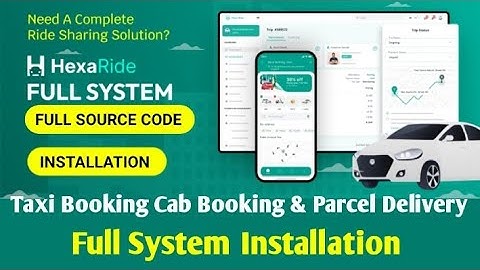 DriveMond installation Source Code Installation Setup #DriveMond Taxi booking Ride Sharing Parcel