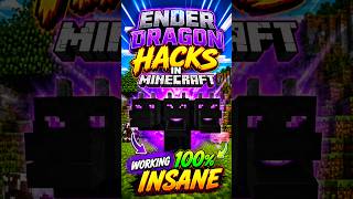 ENDER DRAGON Hacks in Minecraft 😱 | Working 100℅ Insane Logic!