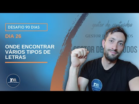 Vídeo: Onde Procurar Letras