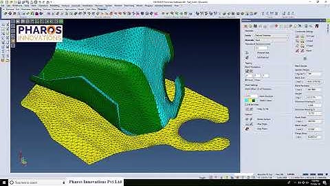 Finite Element Simulation of Springback in Sheet metal Forming #VISI
