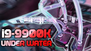 The I9 9900K Gets Overclocked & Wet