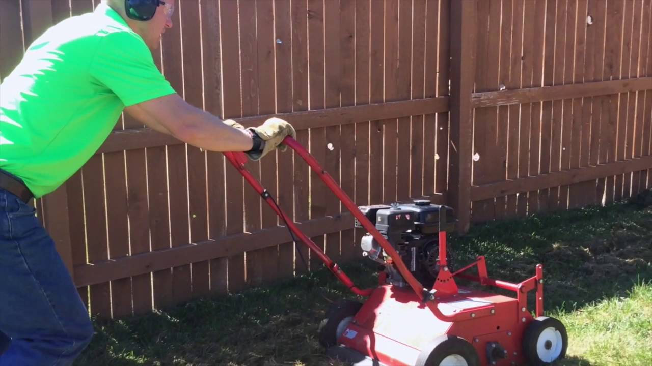 All About Power Raking / Dethatching (2 of 2) YouTube