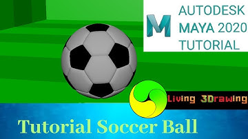 How to model a SOCCER⚽BALL on MAYA 3D 2020 - TUTORIAL MAYA