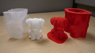Making a Silicone Mold from a 3D Print & Casting a Urethane Plastic Part