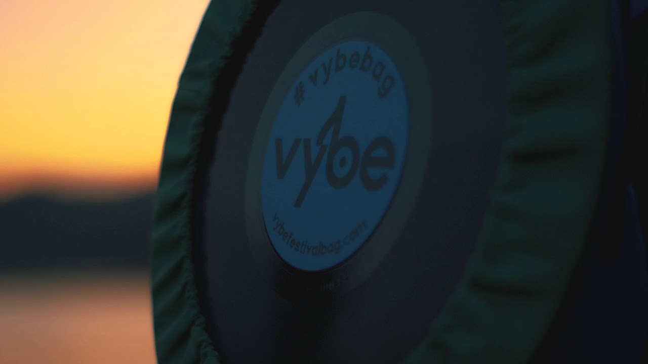 Vybe bag at sunset