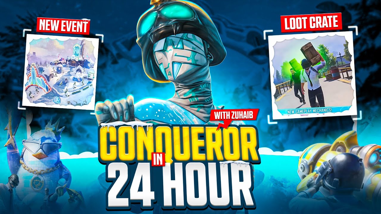 24 HOURS NON STOP STREAM | CONQUEROR CHALLENGE | TPR ZUHAIB | PUBG Live ...
