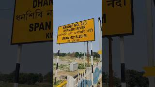 #bokajan #ralway track #dhansiri #river #video #bad #kandition 😭😭