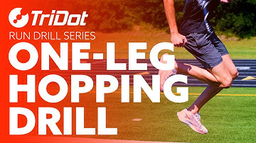 One-Leg Hopping Drill | TriDot Run Drill Series