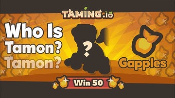 Taming.io Who Is Tamon? Guess To Get Free Gapples