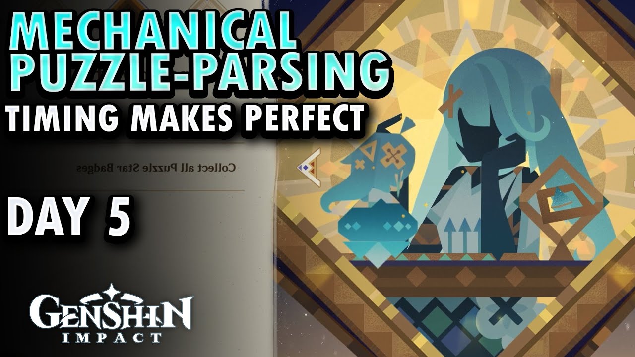Mechanical Puzzle Parsing Paradigm Event Day 5 (Timing Makes Perfect) Genshin impact