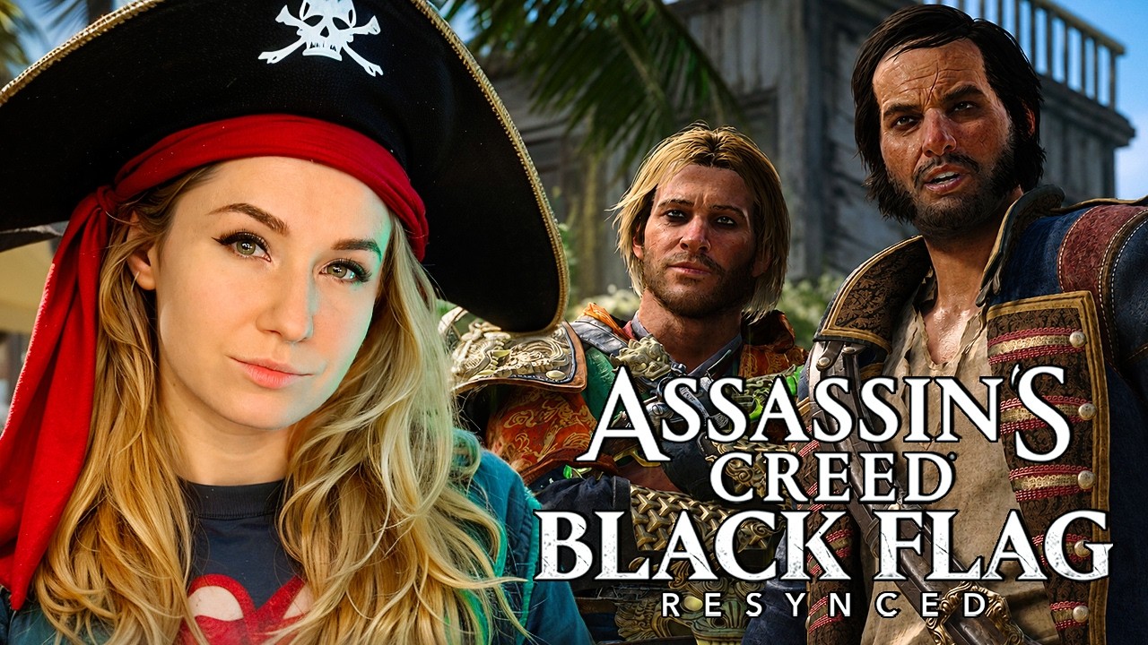 🔴  Assassin's Creed Black Flag Resynced - ПОЛНОЕ ПРОХОЖДЕНИЕ, #2