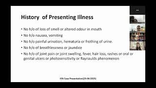 ISN India Case Presentations: Case Presentation on Interesting Case of Renal Failure 23 April 2025
