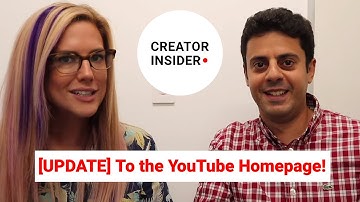 An Inside Look at the NEW Design and Features on YouTube