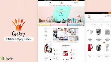 Cooksy - Kitchen Utensils Shopify Theme | Themeforest Website Templates and Themes