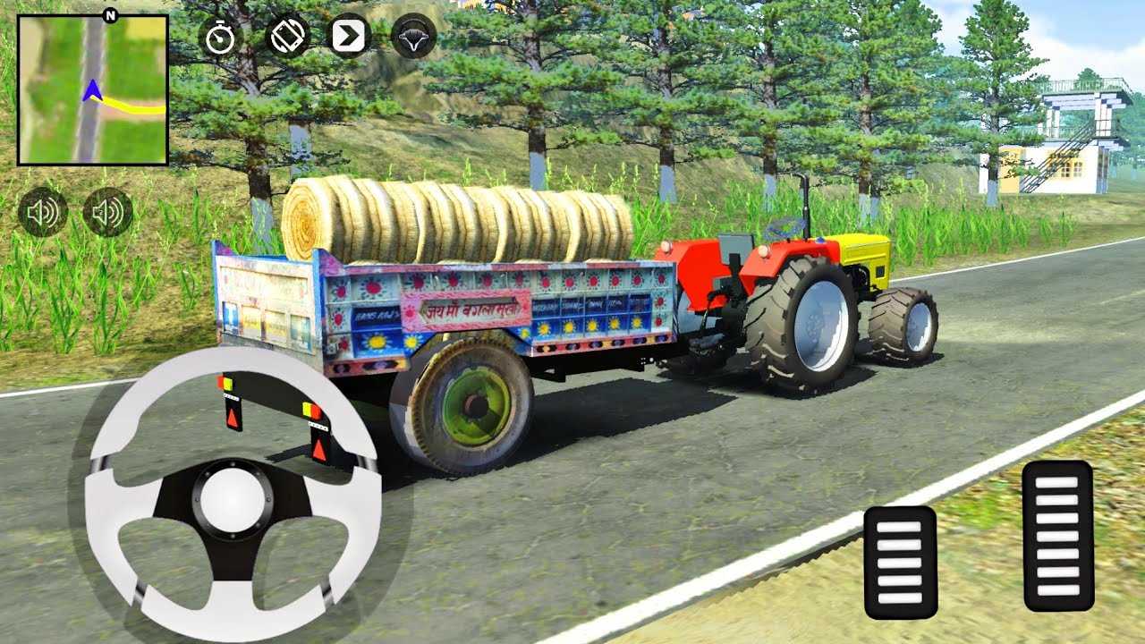 Drive JCB and Unloading Stone From Dumper in Game 🔥 