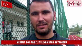 MEHMET BOZ DENİZLİ TELEKOMSPOR ANTRENÖRÜ 21 EKİM 2018